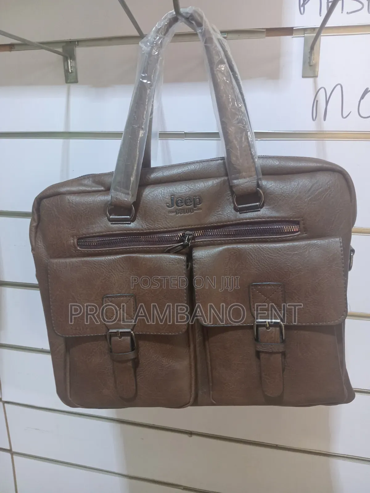 Jeep Buluo Leather Briefcase /Laptop Bag