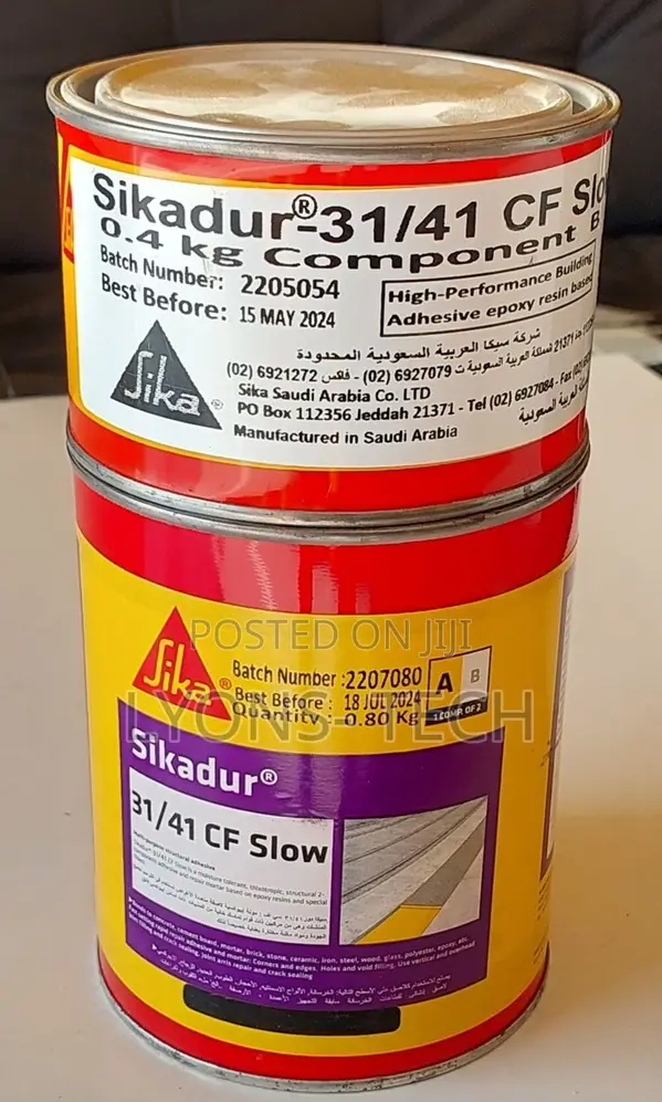 Sikadur 31CF Thixotropic Epoxy Resin Adhesive (A Sets Is 5kg