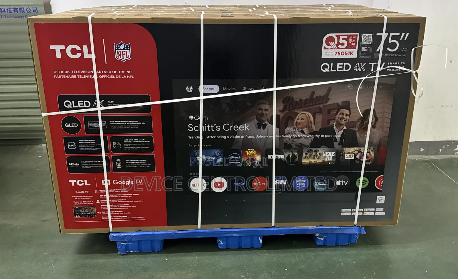 75 Inches TCL Qled 