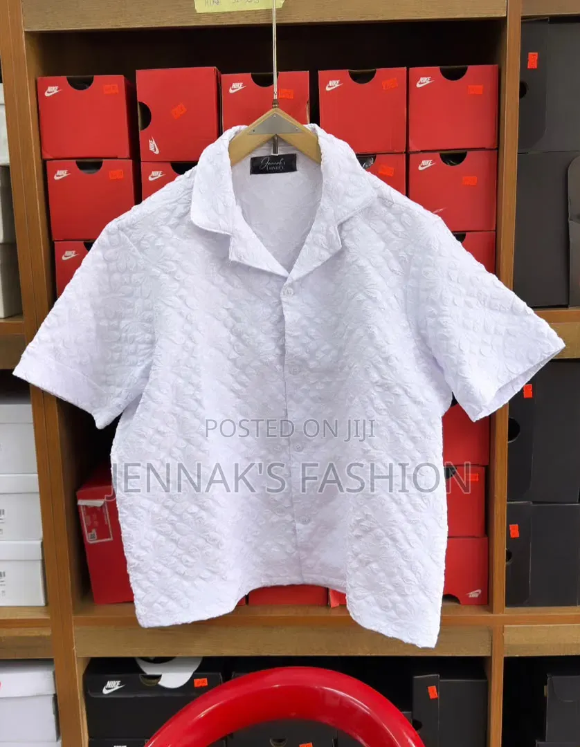All White Luxury Shirts