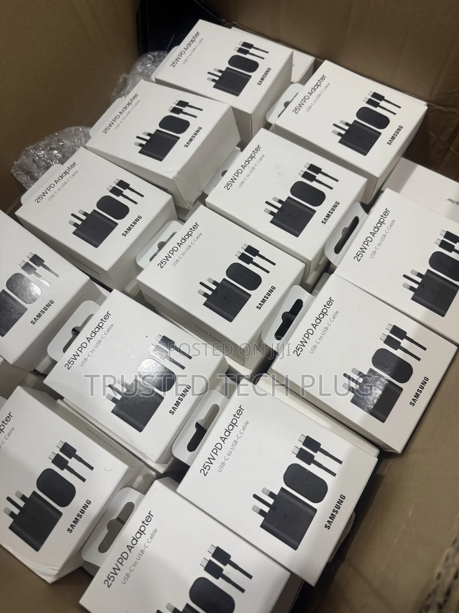 Original Samsung 25w Pd Type C to C Charger From America in Stock