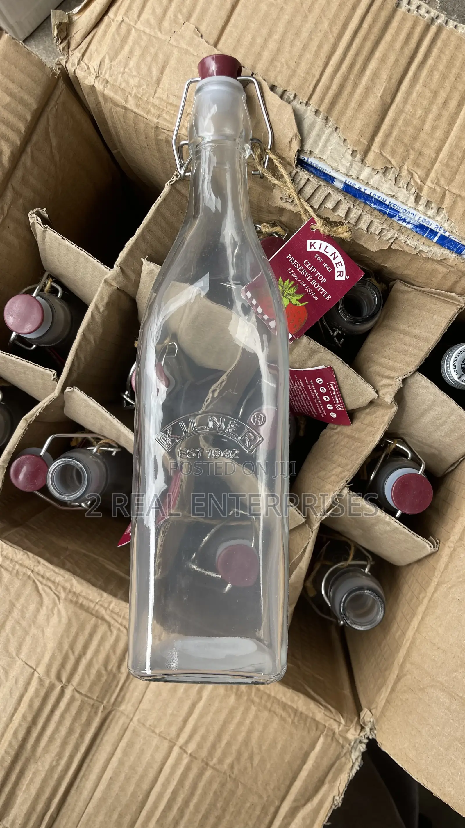 Kilner Preserve Bottle 1L