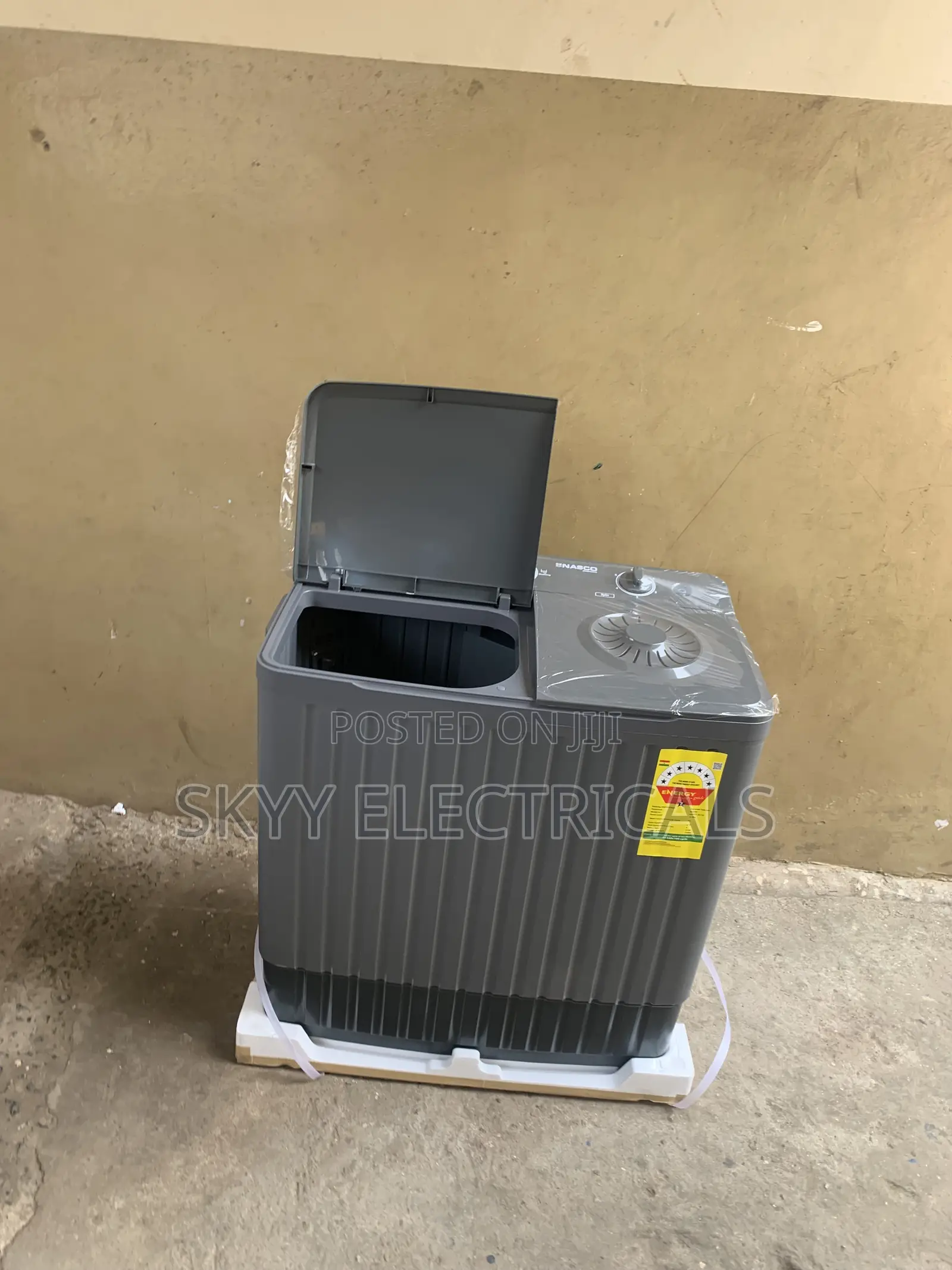 Top Load WashingMachine SemiAutomatic Nasco 11kg TwinTub