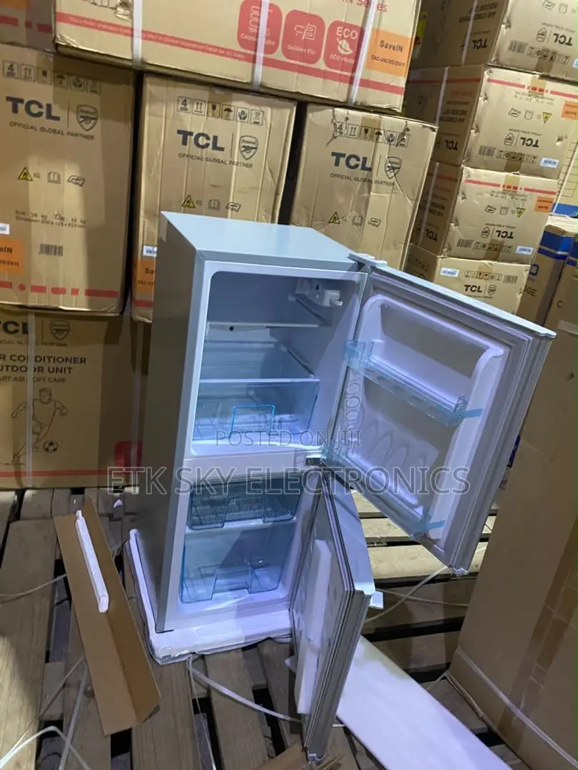 Nasco NASD2-10S 106L Double Door Fridge