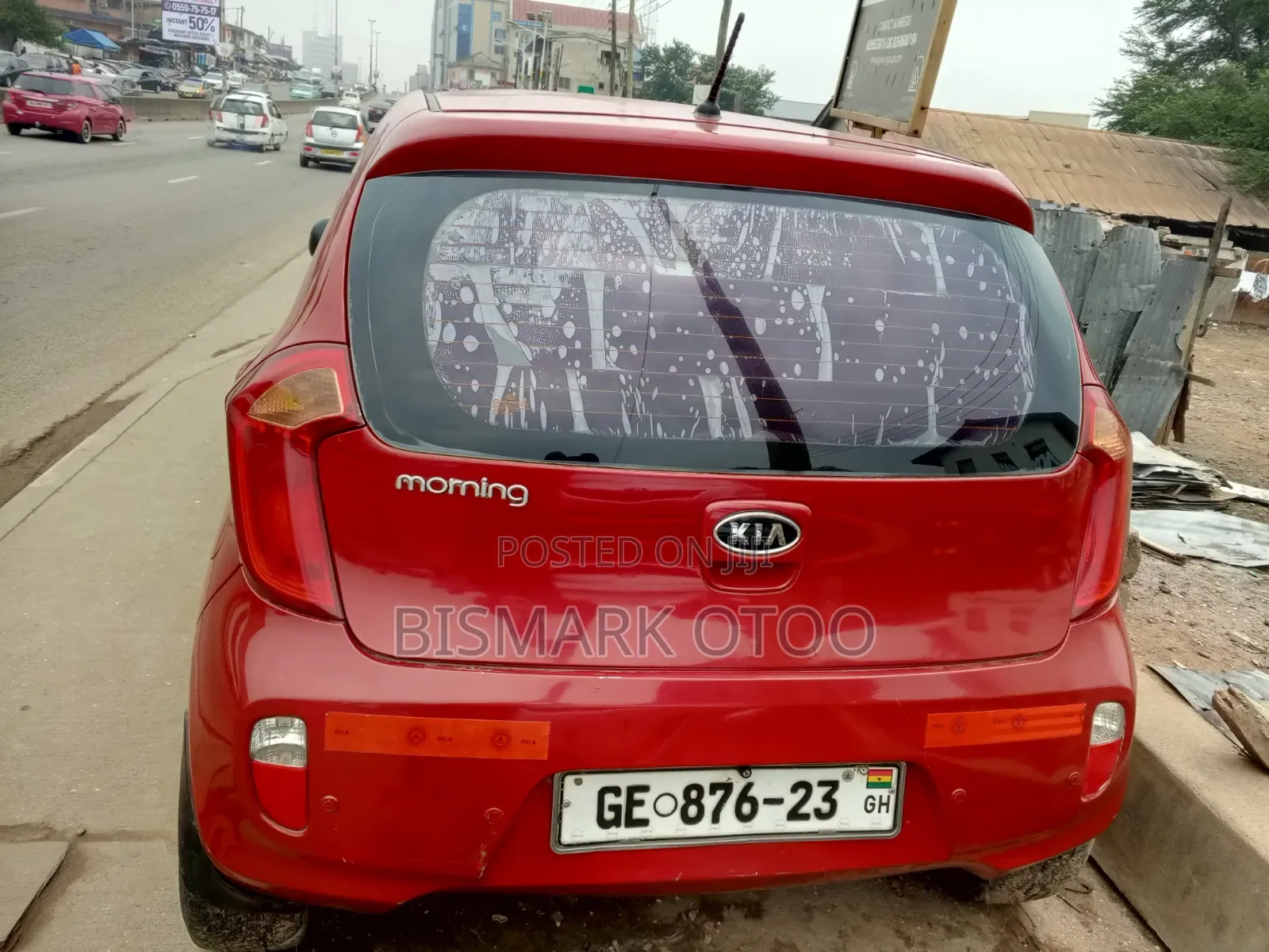 Kia Morning 2013 Red