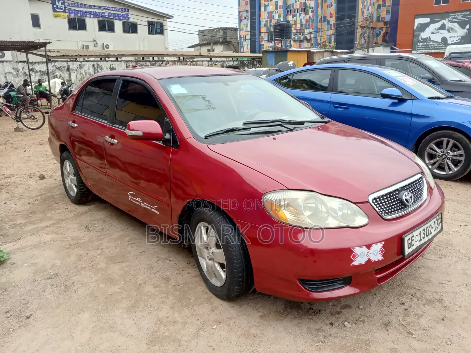 Toyota Corolla 2007 Red