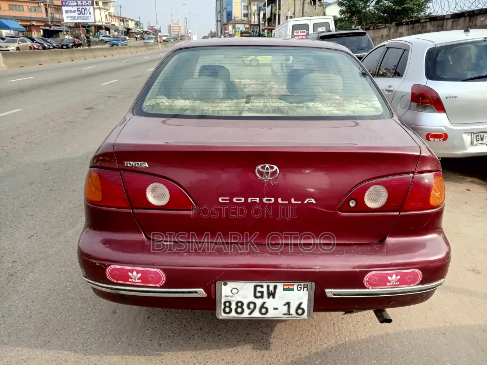 Toyota Corolla 2002 Red