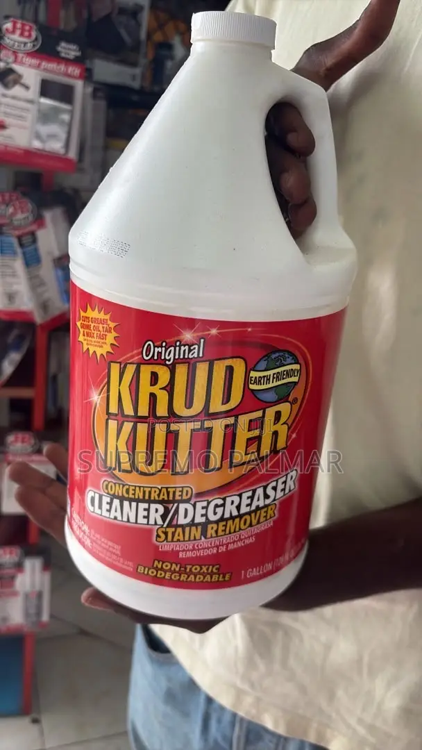 Krud Kutter Degreaser Stain Remover - 1 Gallon Multi-Surface Cleaning