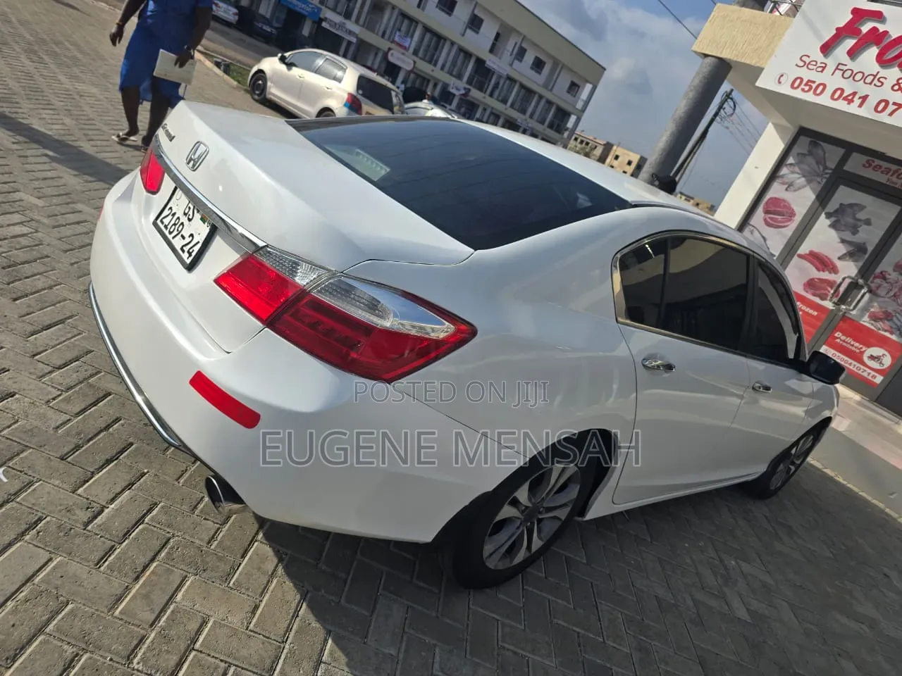 Honda Accord Sport 4dr Sedan (2.4L 4cyl CVT) 2015 White
