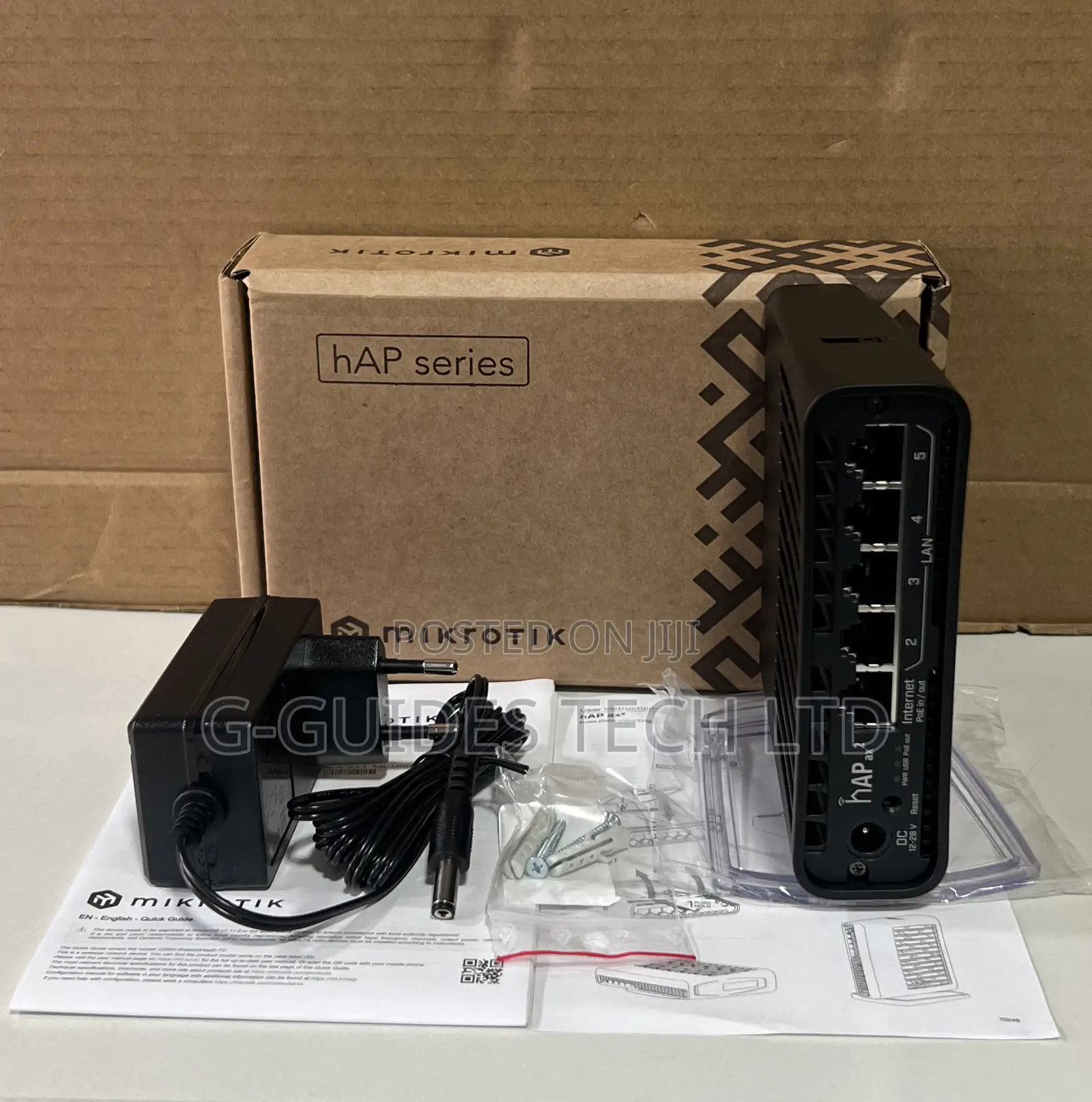 MikroTik hAP Ax2 Dual-Band Wireless Router Wi-Fi 6