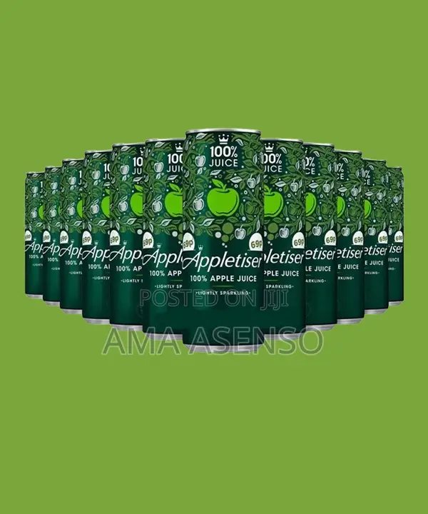 Appletiser 100% Apple Juice 24 Cans