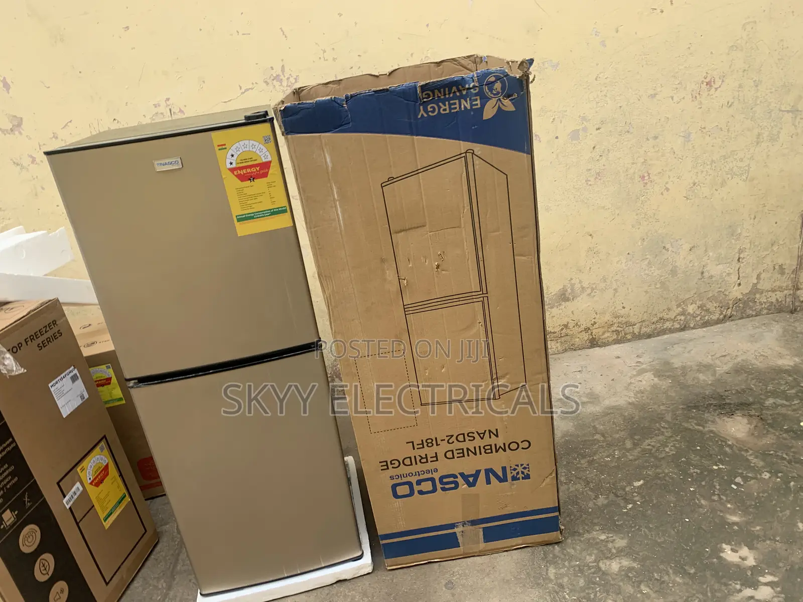 Durable Build Quality Nasco 136liters DoubleDoor Fridge