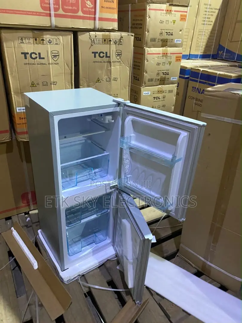 Nasco NASD2-10S 106L Double Door Refrigerator