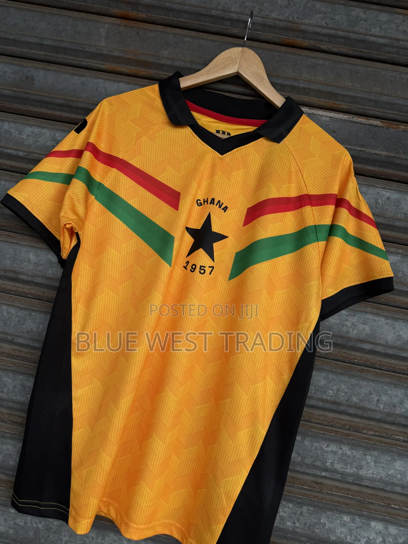 Ghana 1957 Retro Jersey _ Ghana Retro Jersey