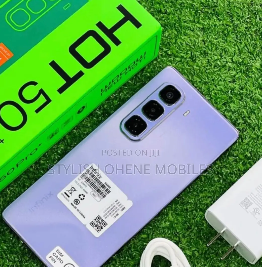 New Infinix Hot 50 Pro+ 4G 256 GB Purple