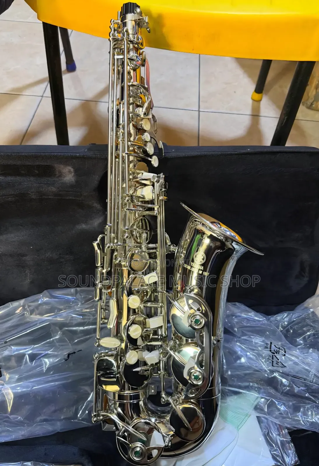 Silver-Plated Alto Saxophone