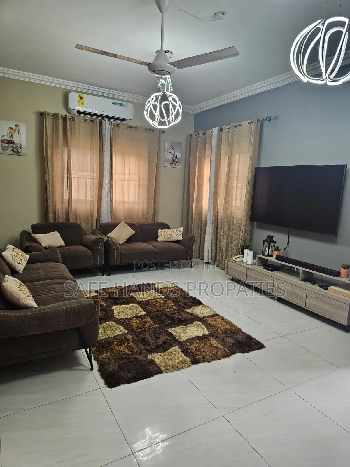 Furnished 3bdrm House in Redrow Estate, Accra Metropolitan for rent