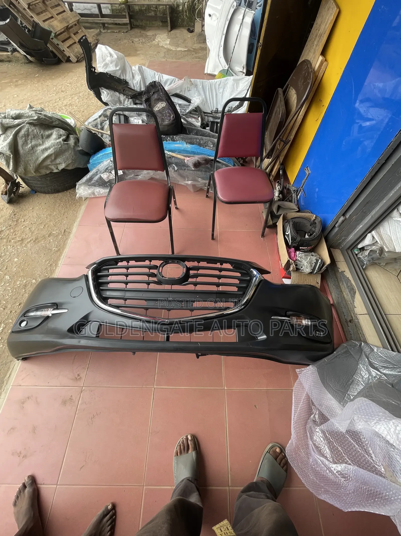 Mazda3 17 18 Bumper Complete