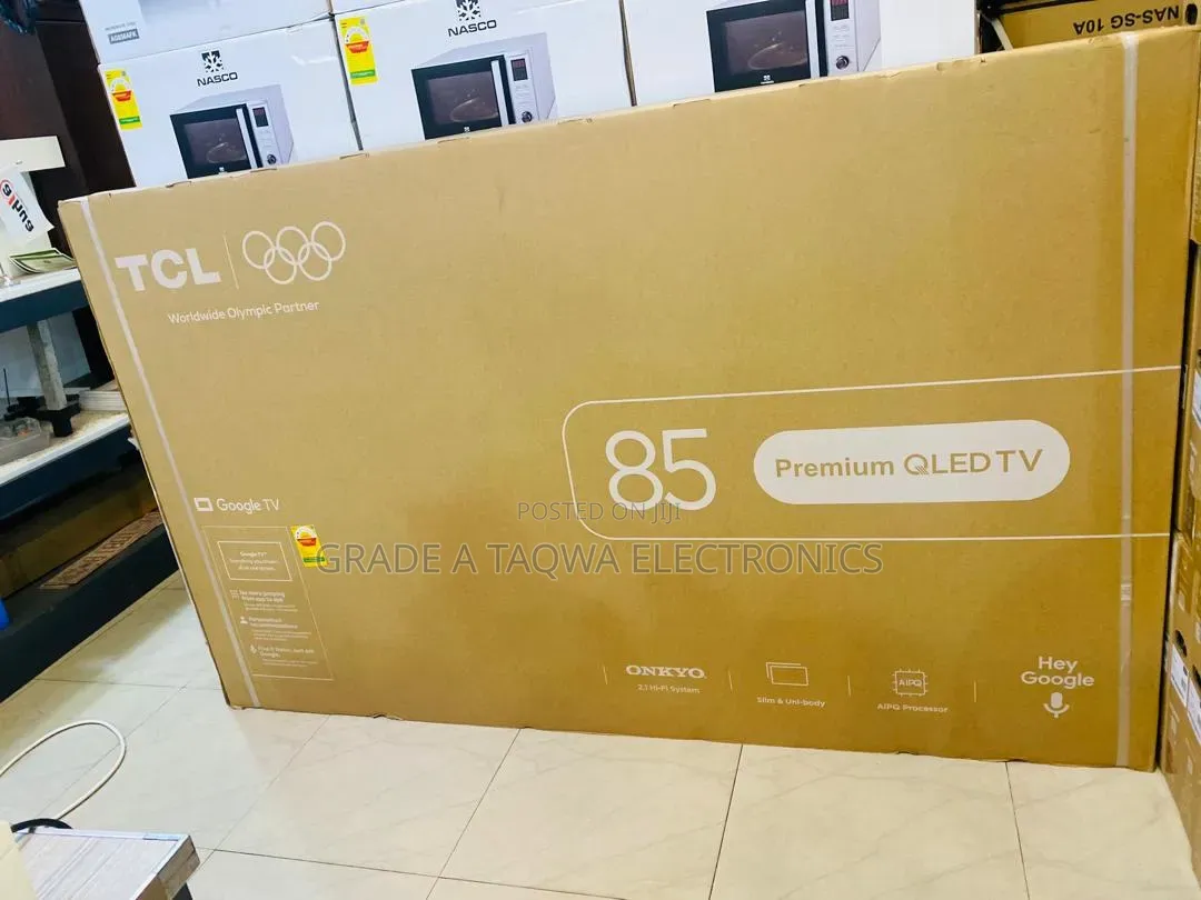 Feel the TCL 85-Inch Mini-QLed TV