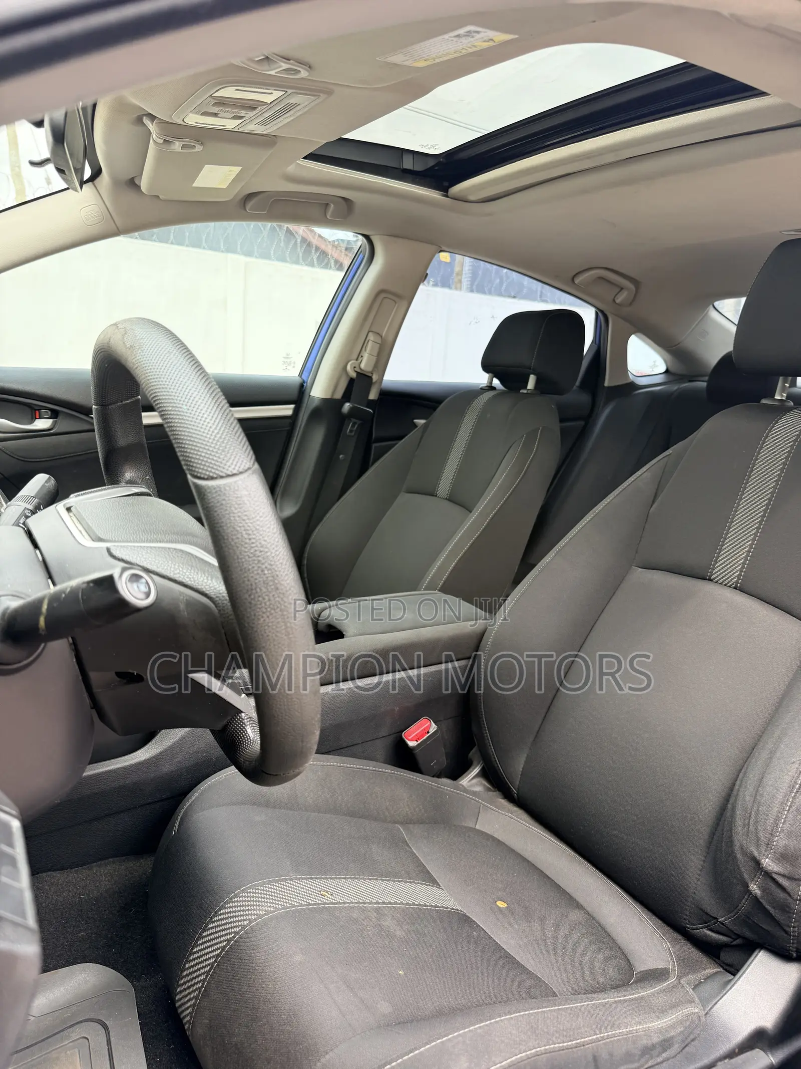 Honda Civic EX 4dr Sedan (1.5L 4cyl) 2016 Blue