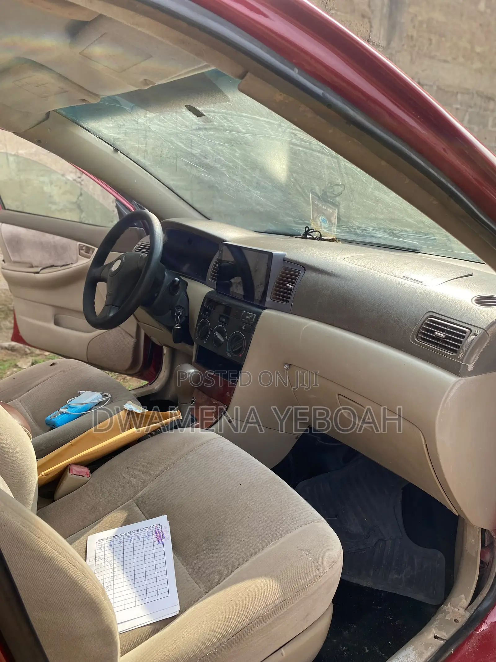 Toyota Corolla LE 2006 Red