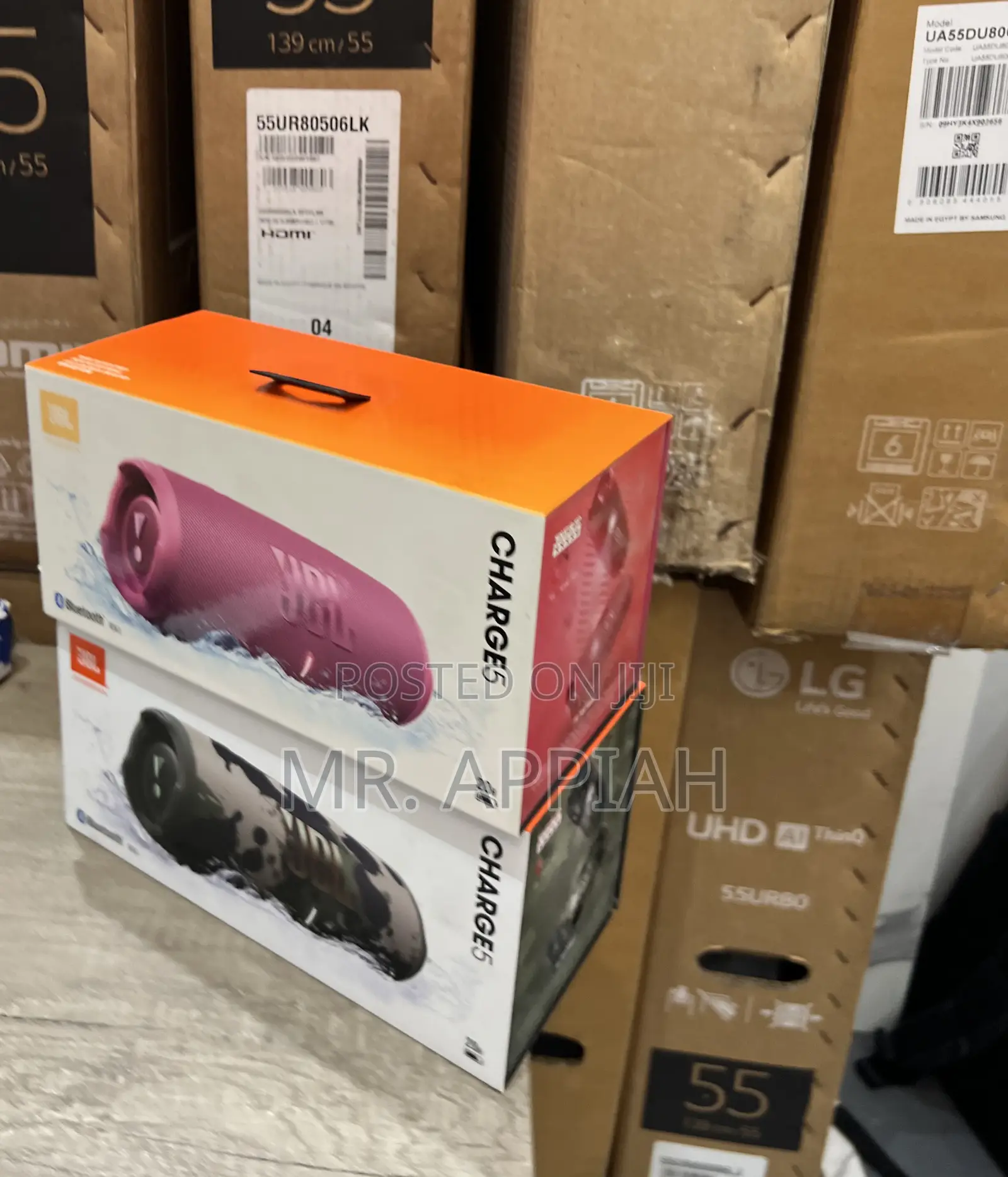 Check Out Durable JBL Charge 5 Portable Bluetooth Speaker(Waterproof)