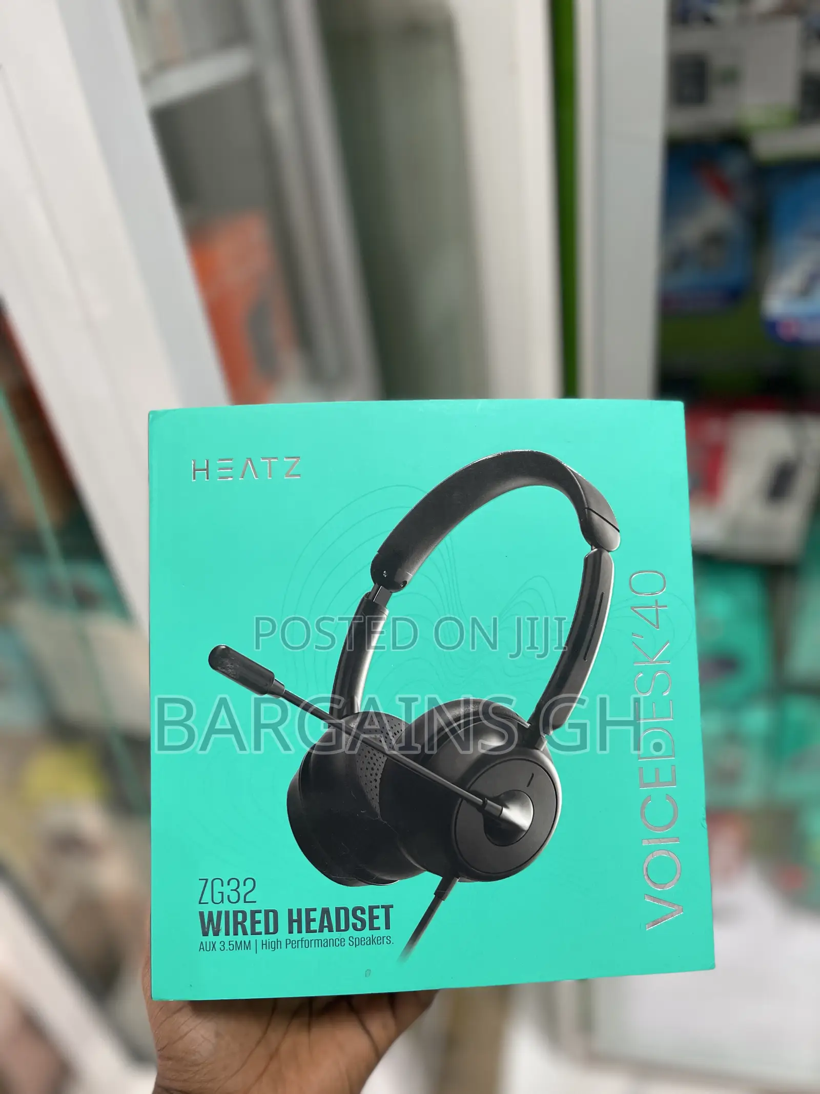 Heatz Voice Desk 40 Headset With Mic