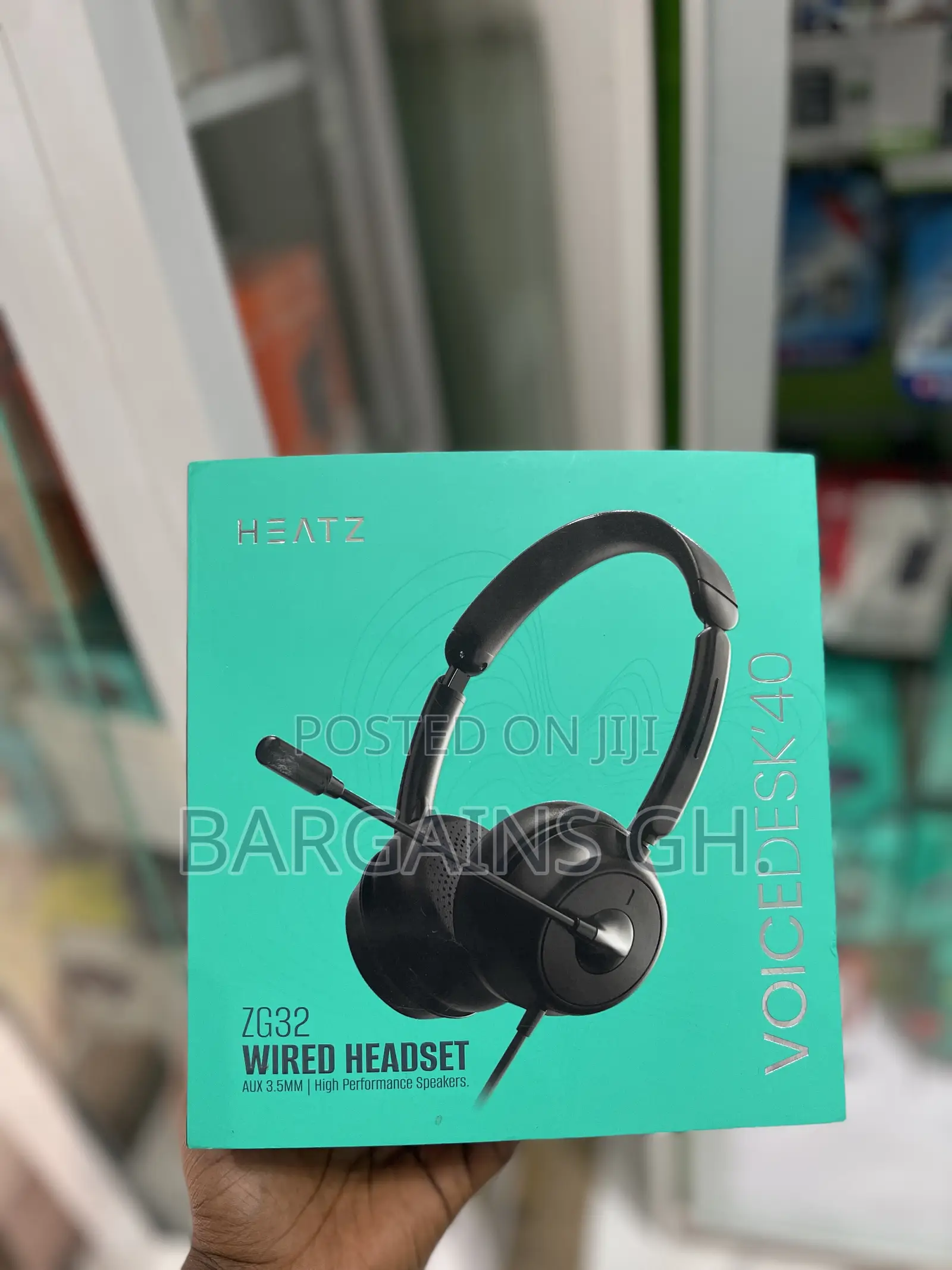 Heatz Voice Desk 40 Headset With Mic