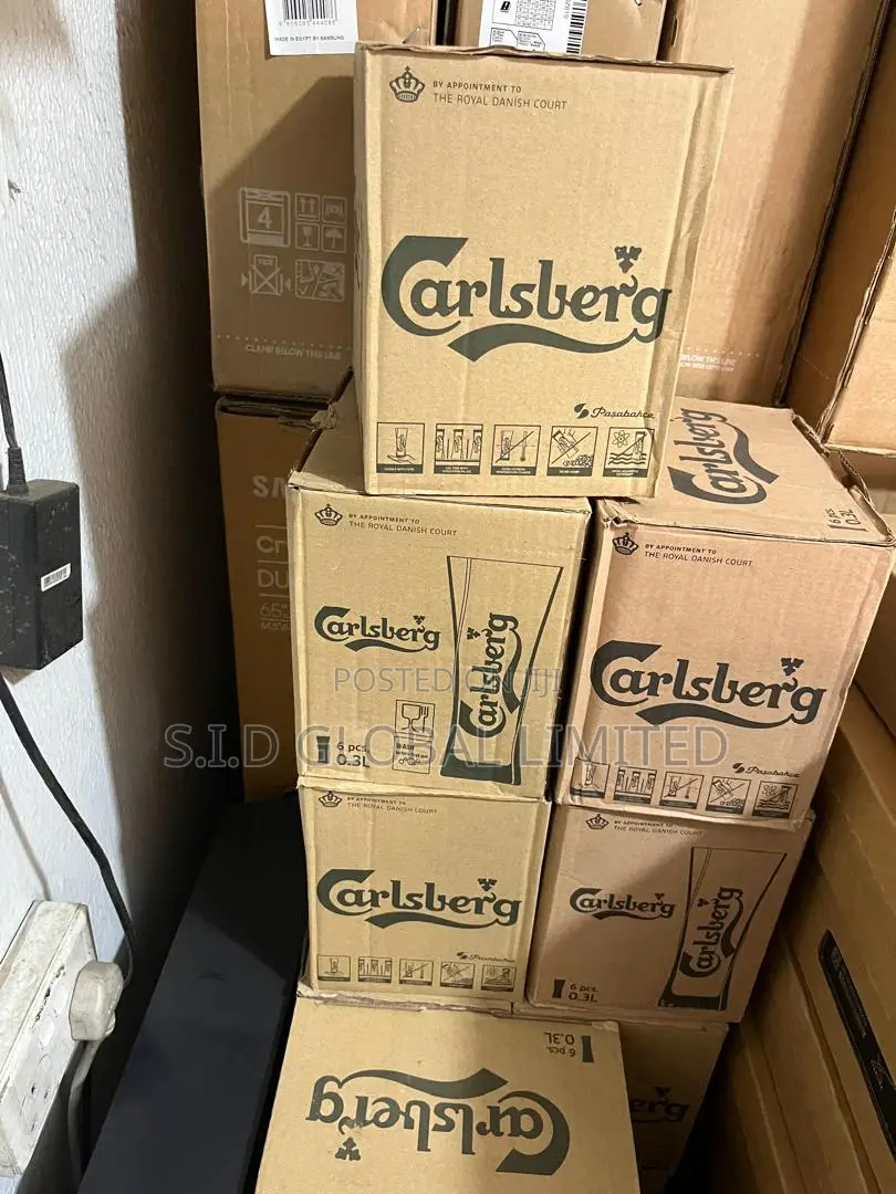 Carlsberg 6pcs Set Beer Glass