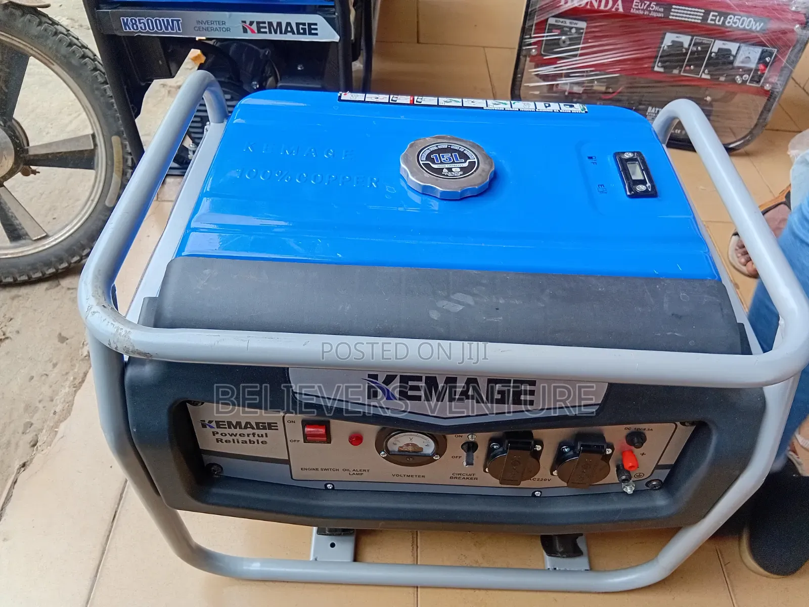 Kemage 7kVA Generator – Ideal for Household Backup Power 7kva