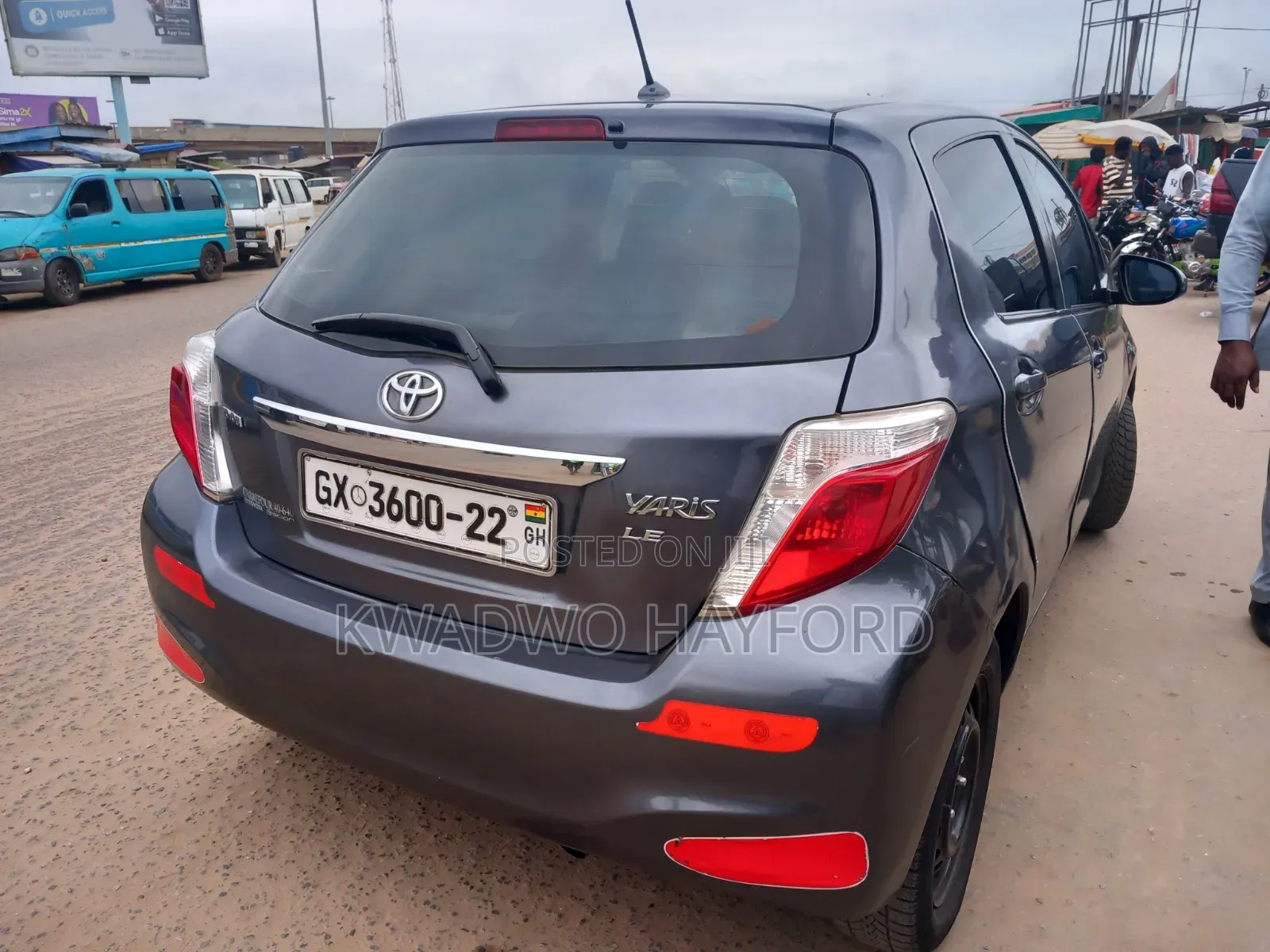 Toyota Yaris 2012 White