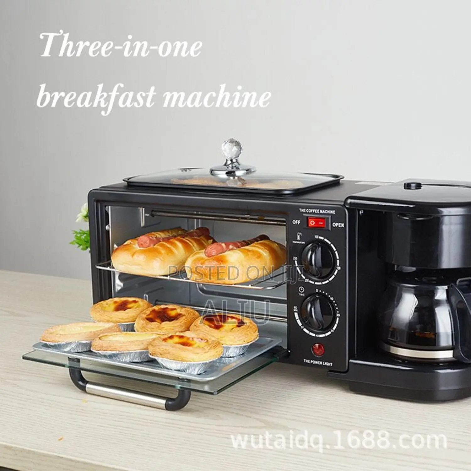 Hoffmans 3-in-1 Breakfast Maker