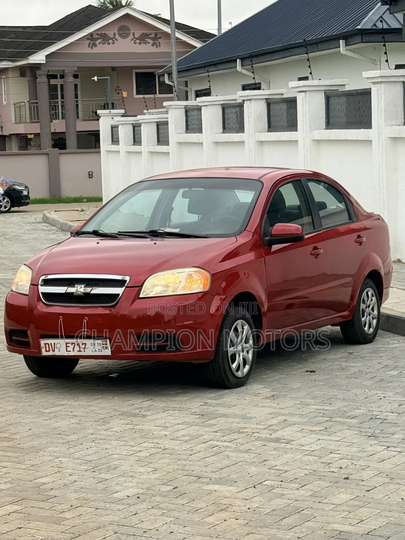 Chevrolet Aveo 2010 Red