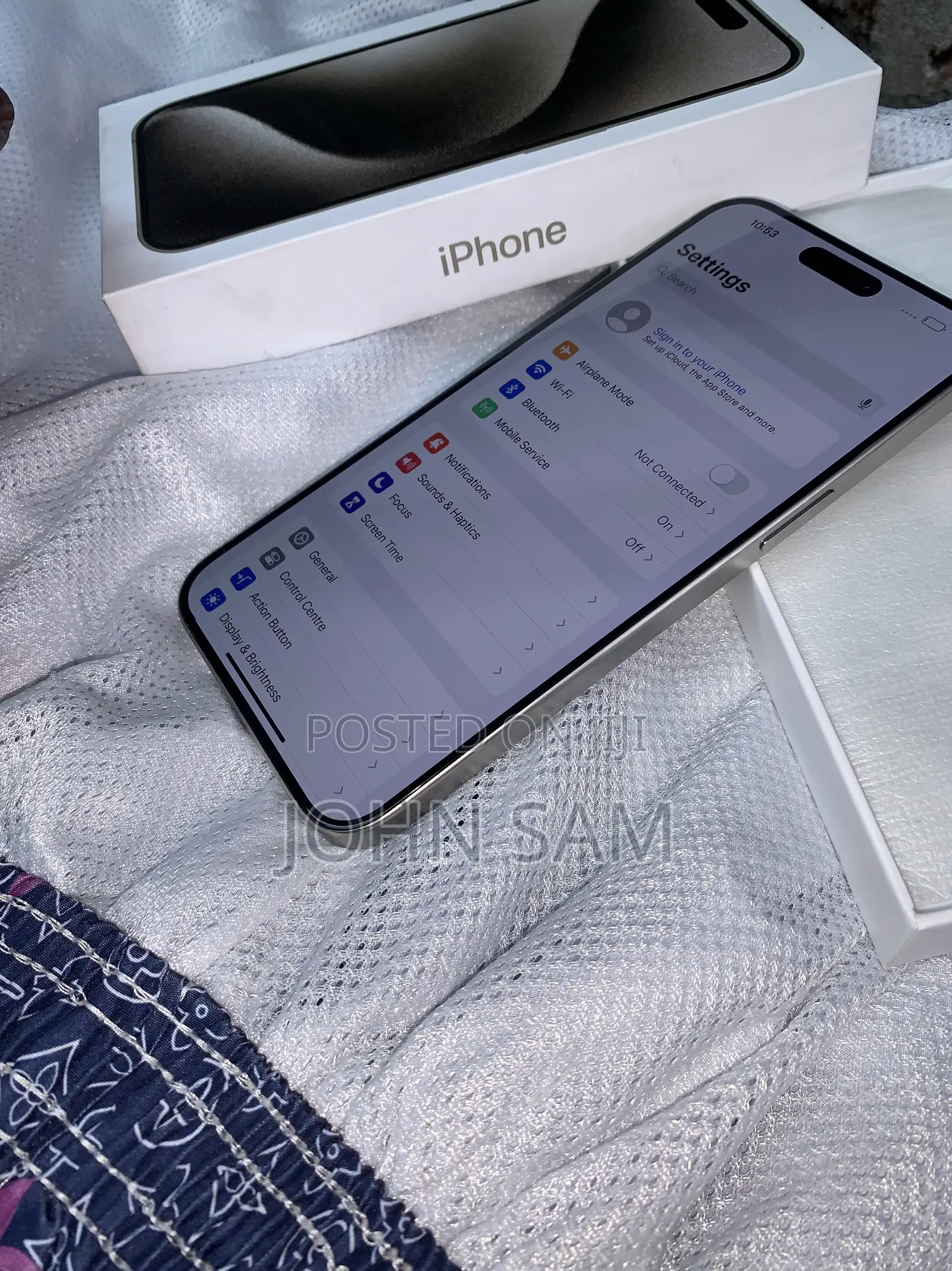 Apple iPhone 15 Pro Max 512 GB Silver