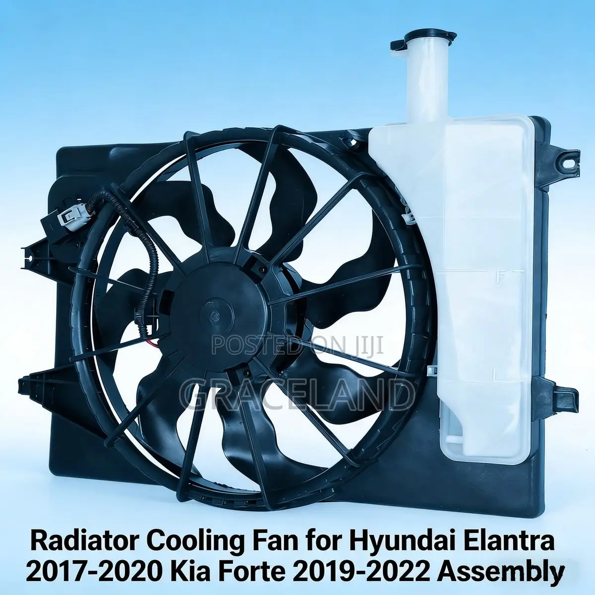 This Is Original Hyundai-Kia Forte Radiator Fan 2017-2020/2018-2022