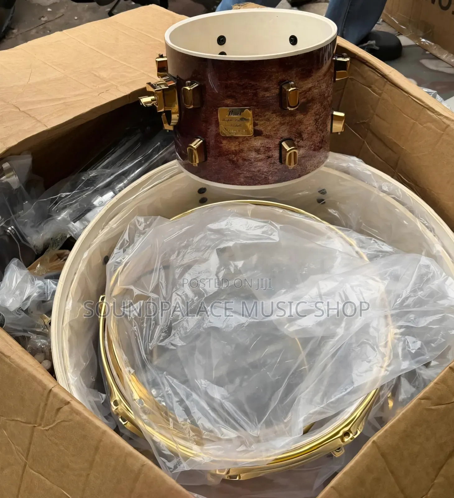 Pearl Maple Custom Absolute 5set Drums