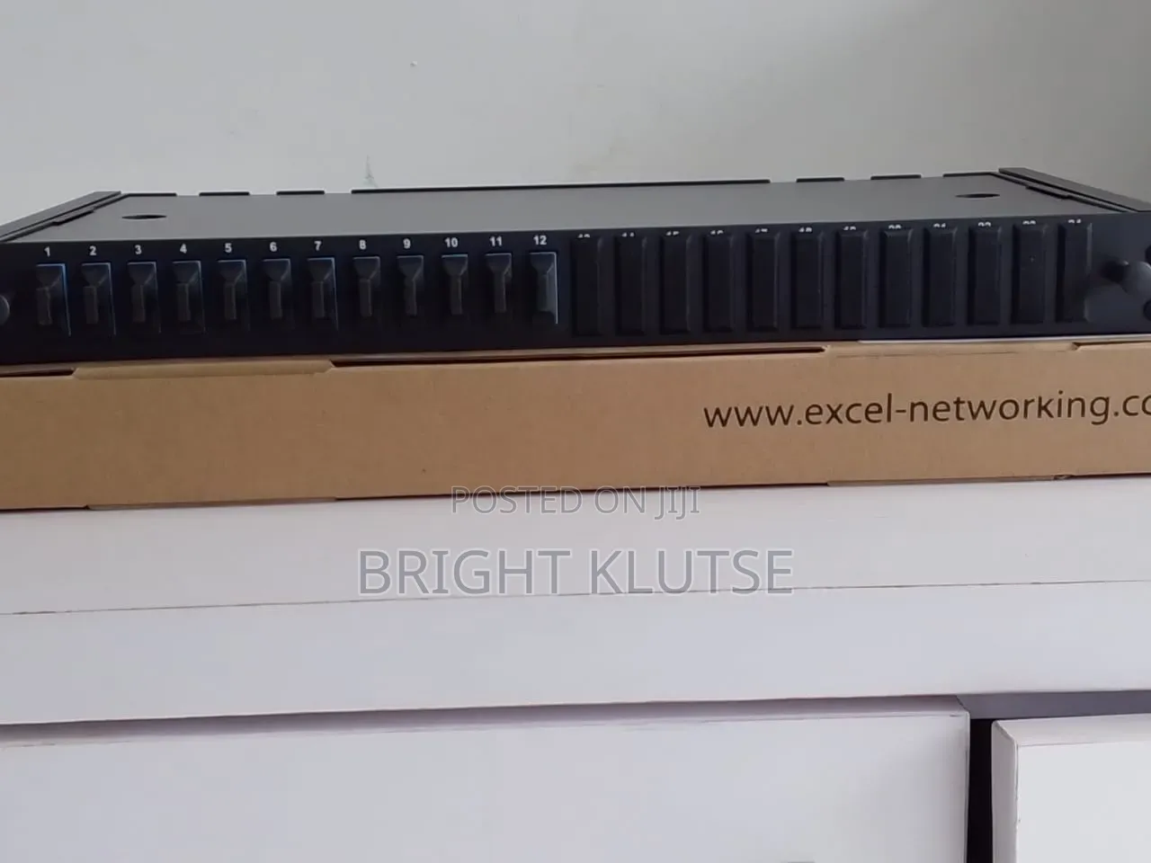 Excel Enbeam 24way Fibre Patch Panel 12(24 Fibre)