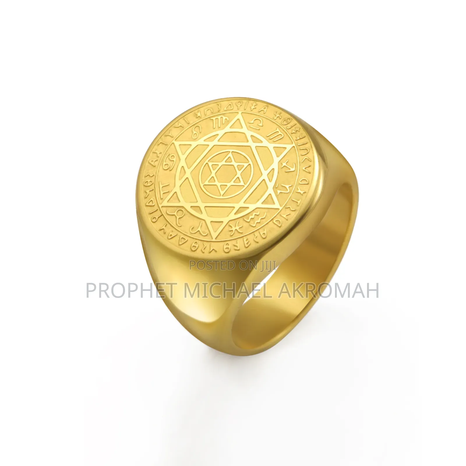 Ancient Seal of Solomon Ring