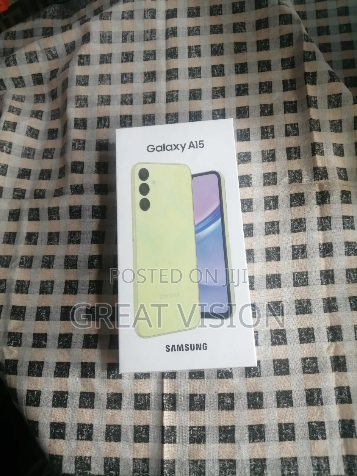 New Samsung Galaxy A15 128 GB Yellow
