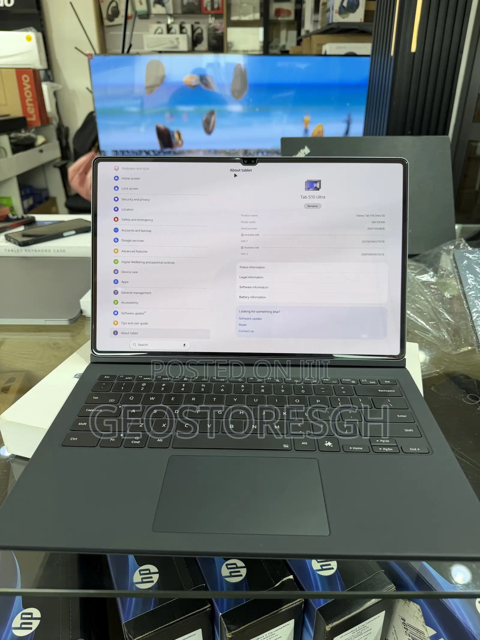 Samsung Galaxy Tab S10 Ultra 256 GB Black
