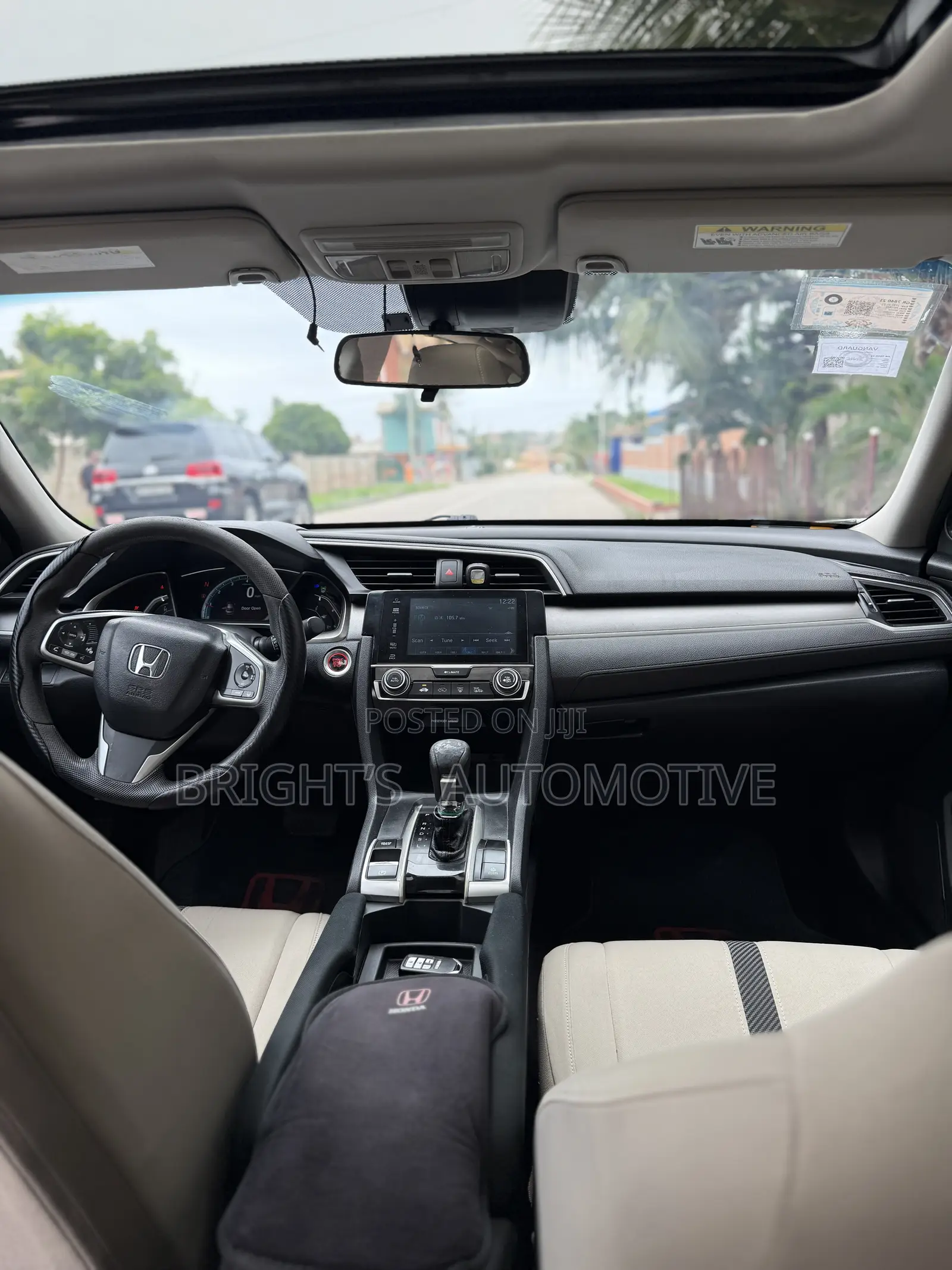 Honda Civic EX Sedan 2018 White