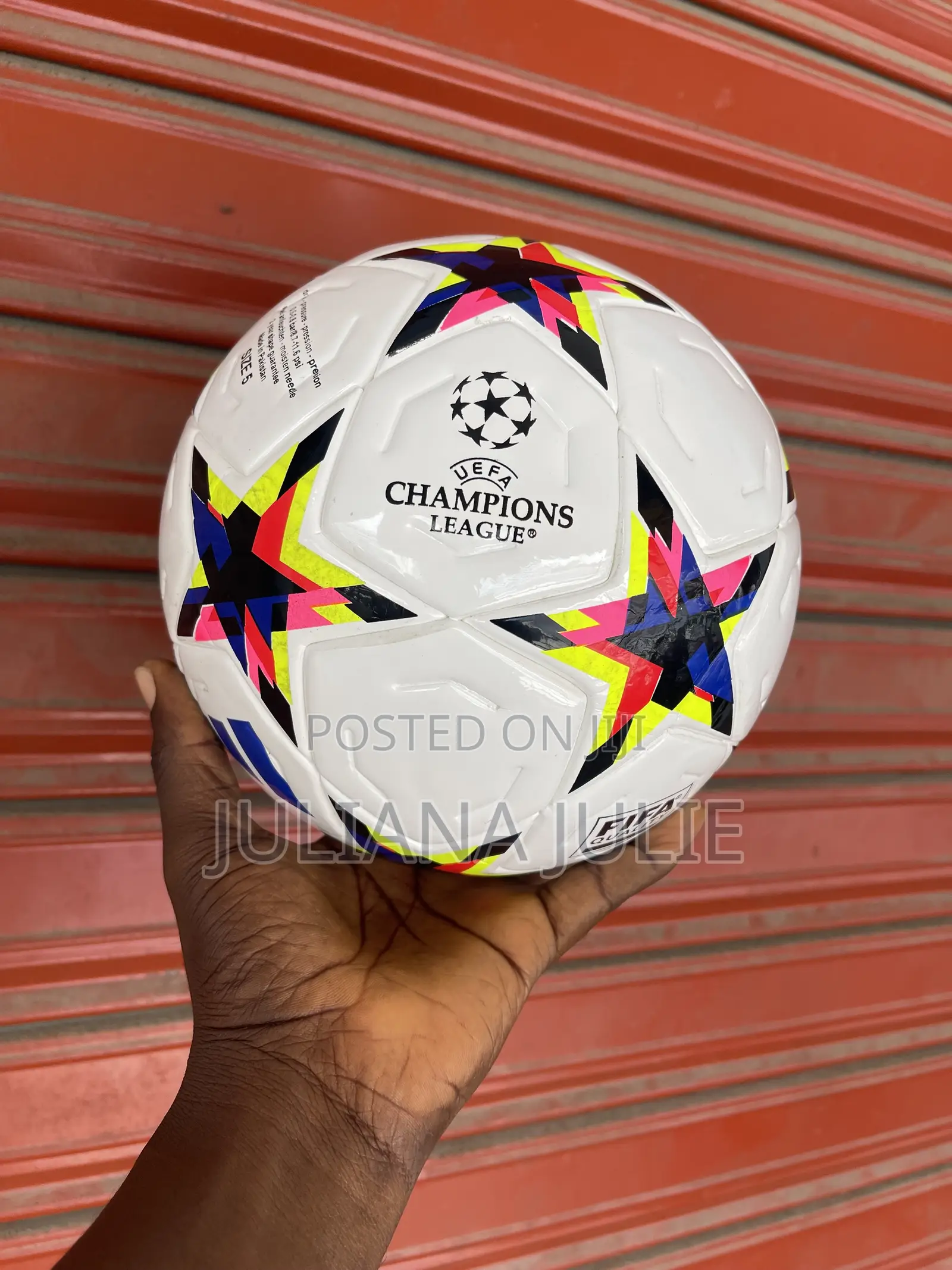 Original Adidas Football Suitable for All Grounds Available