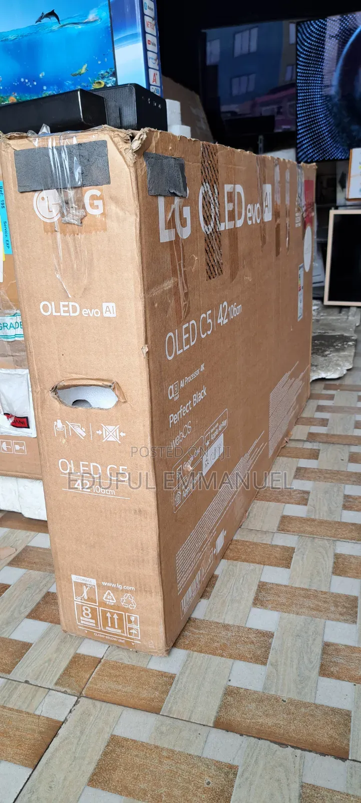 LG 42" Class OLED Evo C5 AI Super Upscaling 2025 UHD Smart