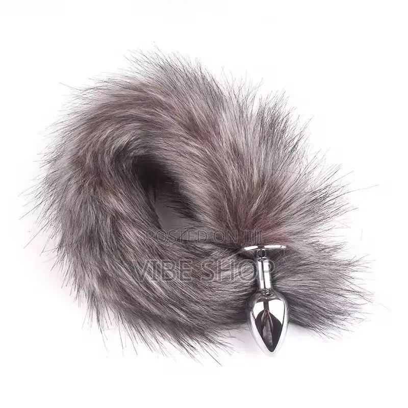 Luxury Fox Tail Anal Plug – Beautiful Faux Fur | Role-Play