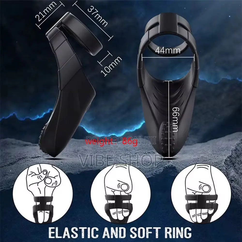 Vibrating Cock Ring – Dual Purpose Longer Erections + Partner Vibrator