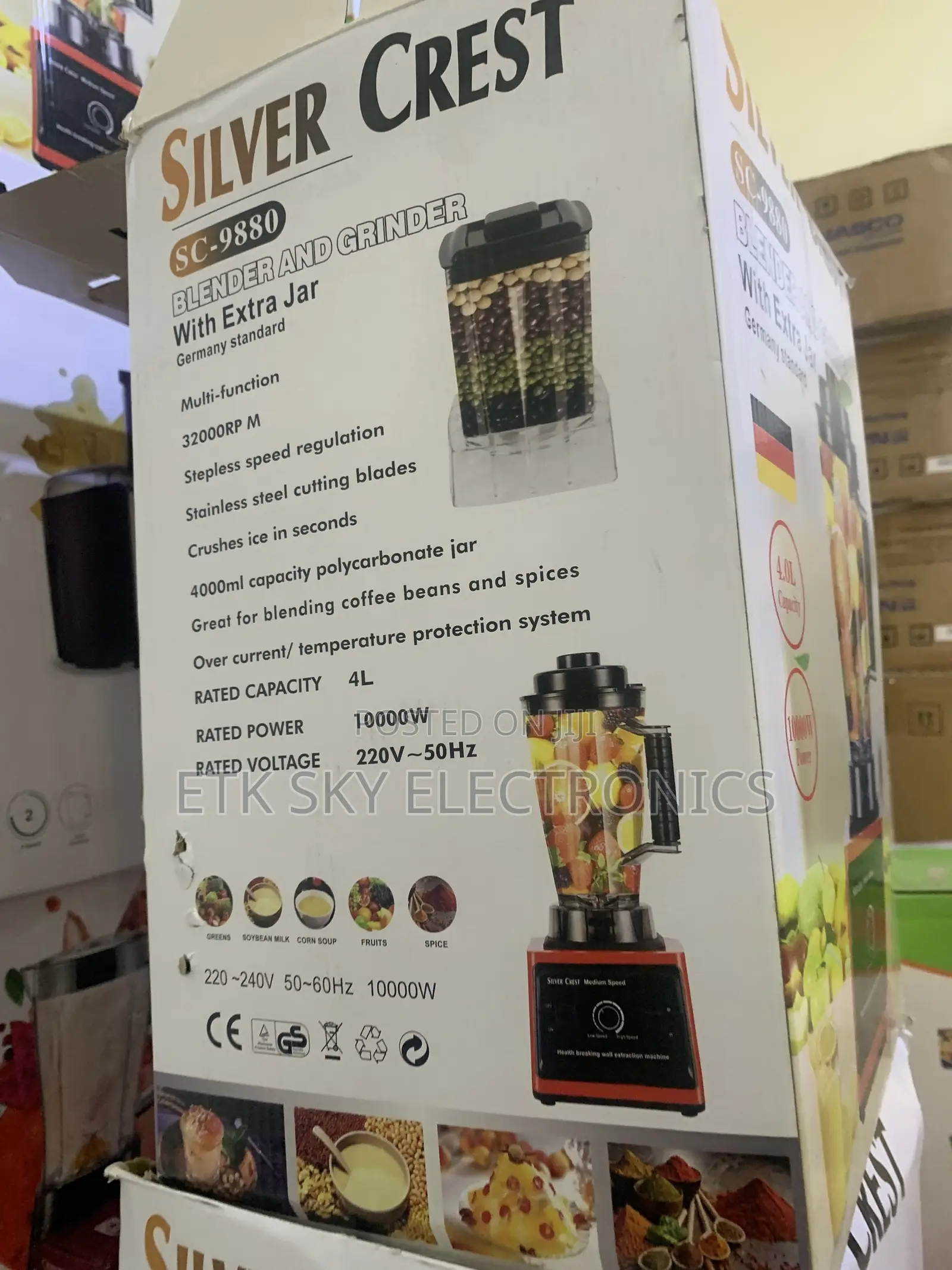 Silver Crest Blender