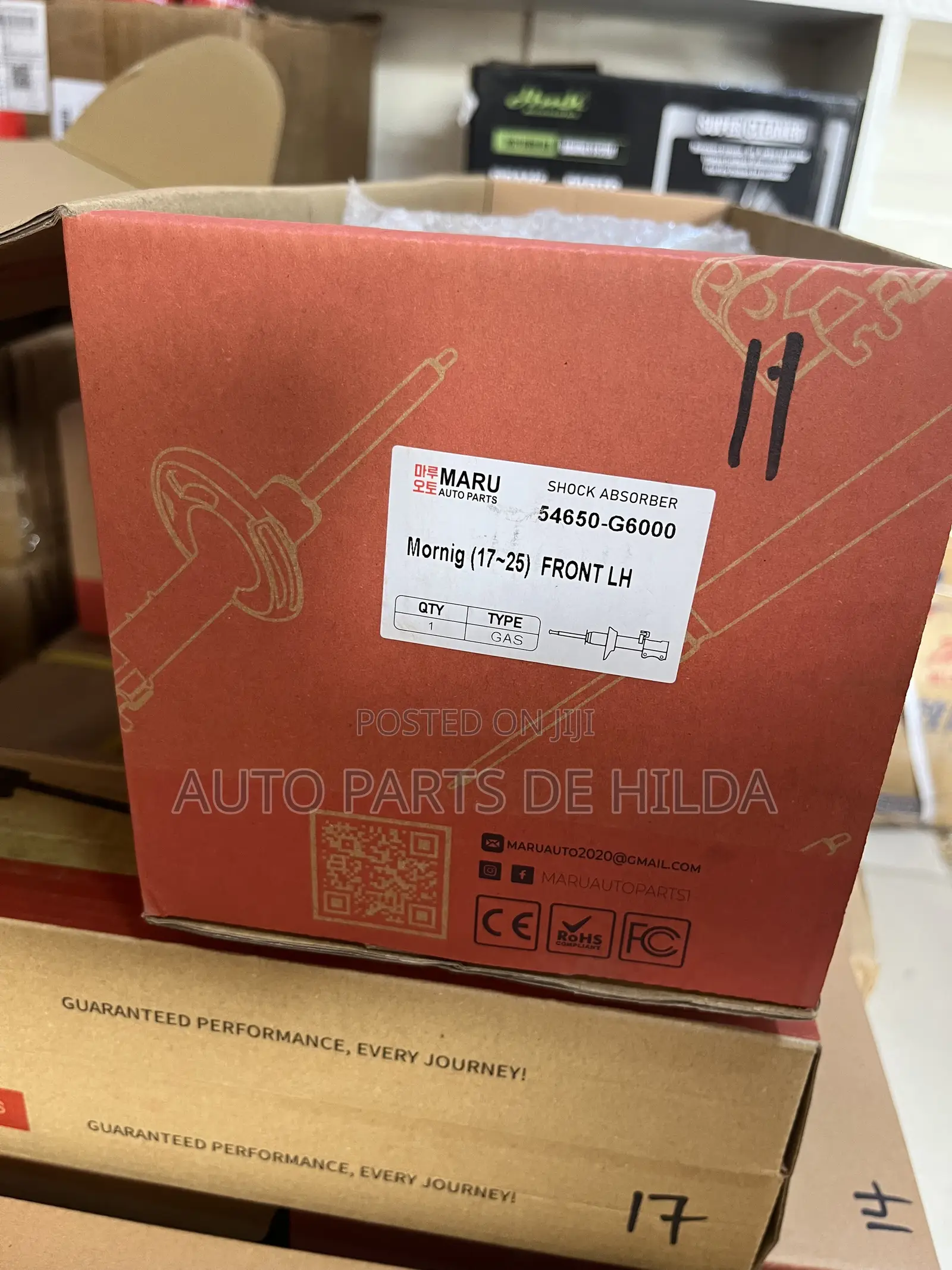 Kia Morning Front Shock Absorber LH+RH (2011-2025) From Korea