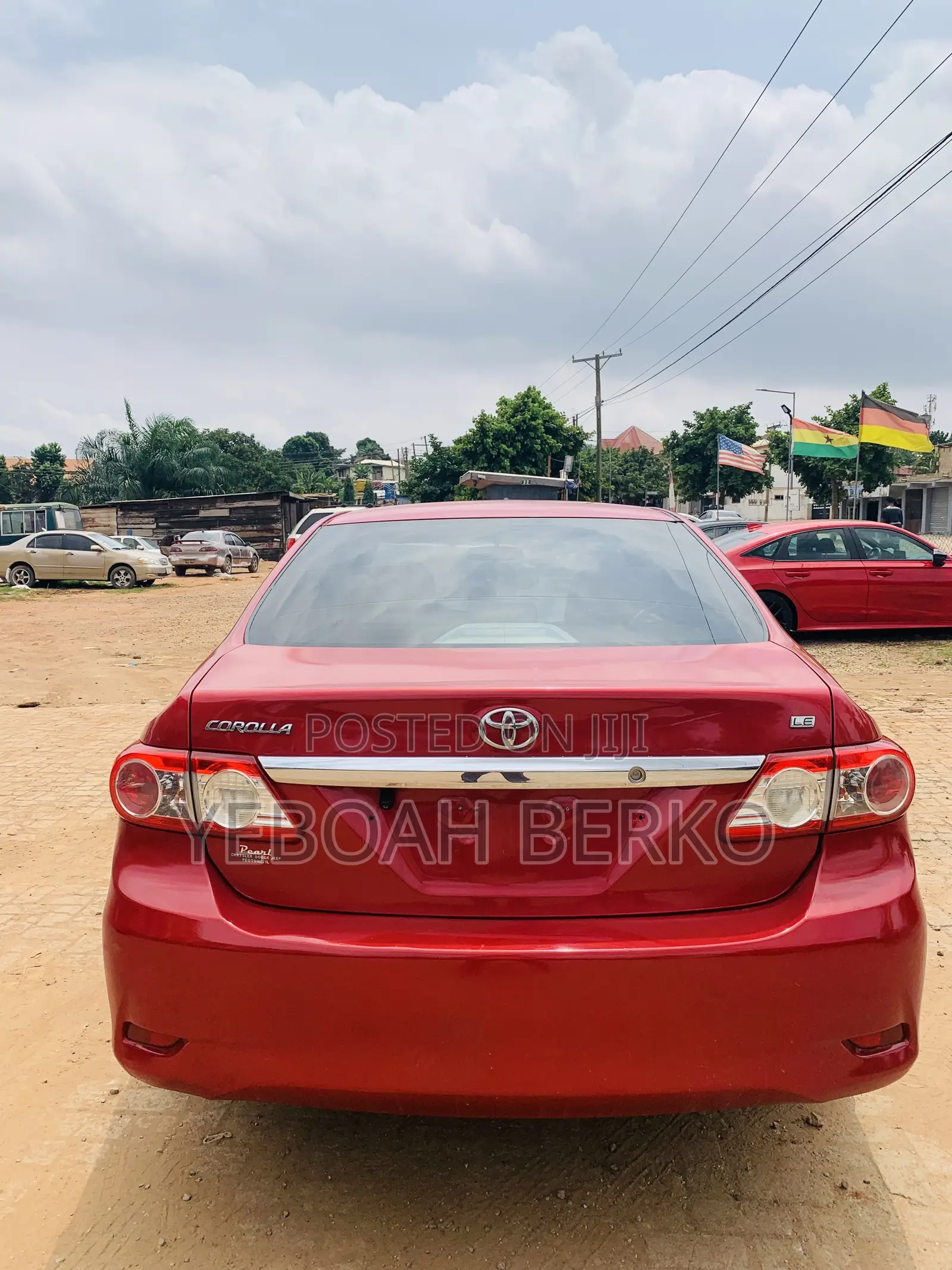 Toyota Corolla 2013 Red