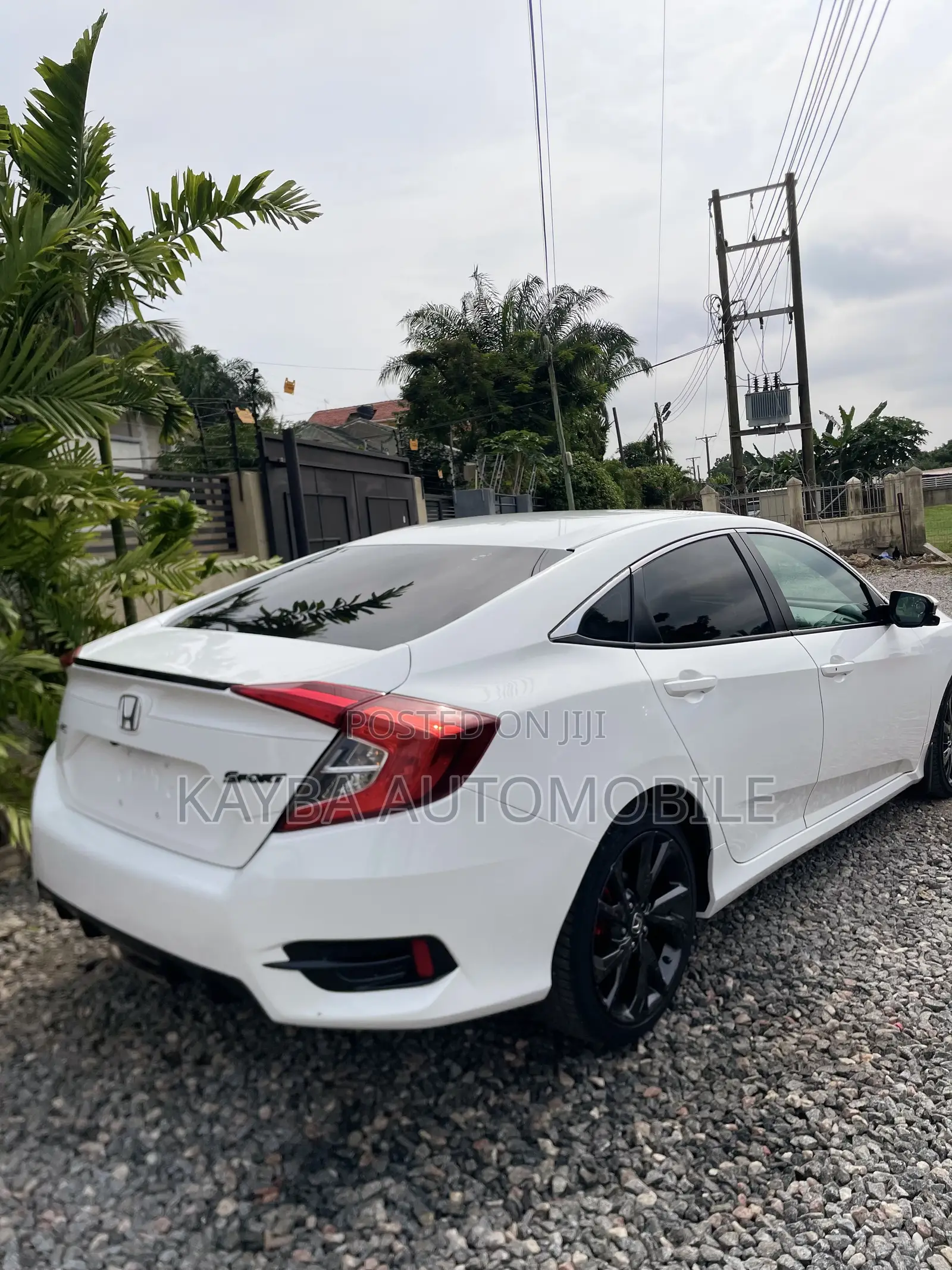 Honda Civic Sport Sedan 2020 White