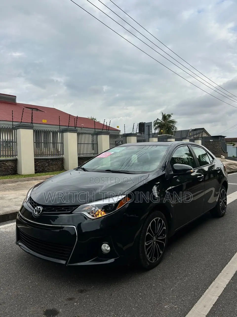 Toyota Corolla S Plus 4dr Sedan (1.8L 4cyl CVT) 2015 Black